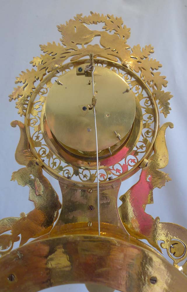 French Revolution/Directoire period ormolu and marble mantel clock