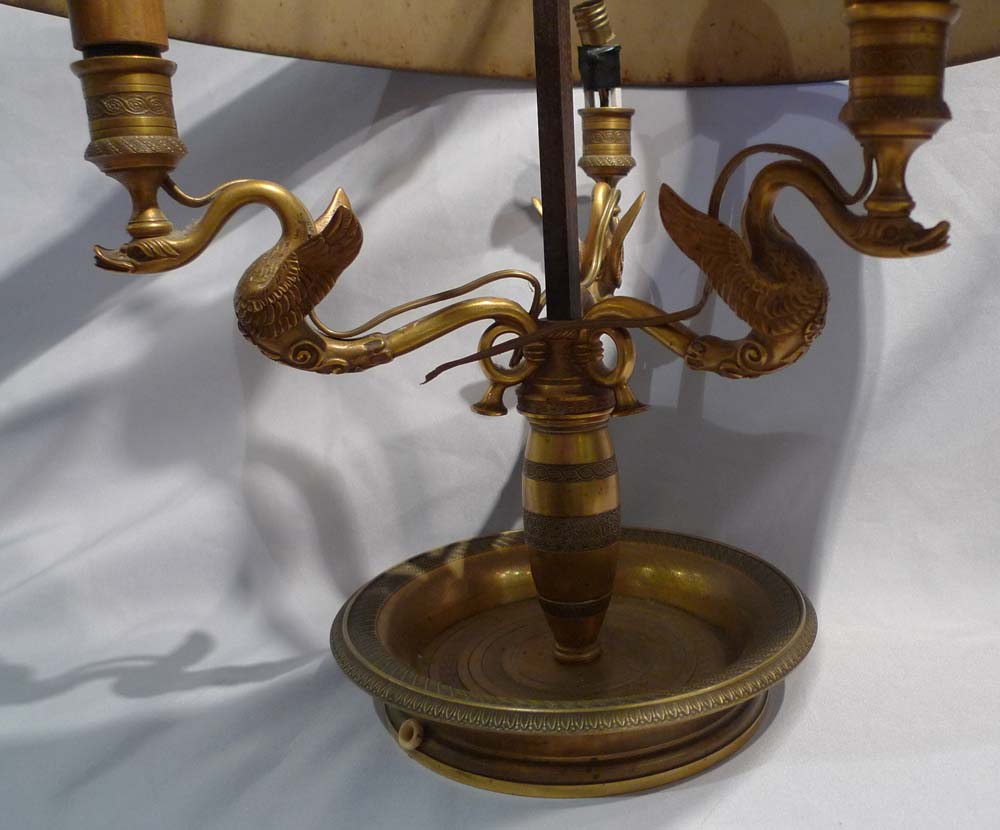 French antique Bulotte lamp.