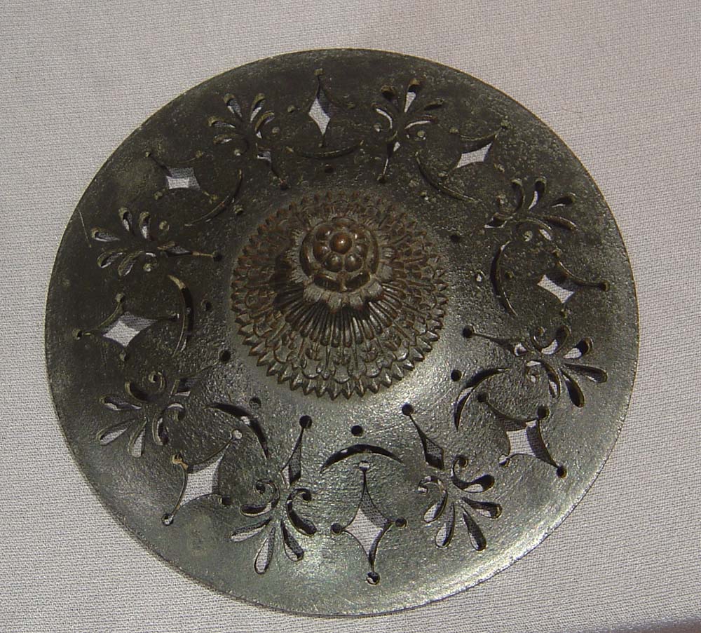 English Regency antique bronze pastille burner.