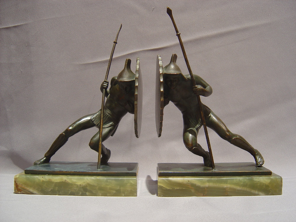 Bruno Zack Gladiator bookends.