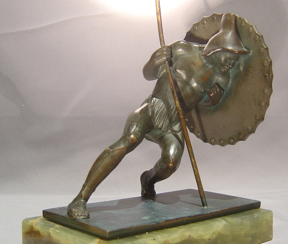 Bruno Zack Gladiator bookends.