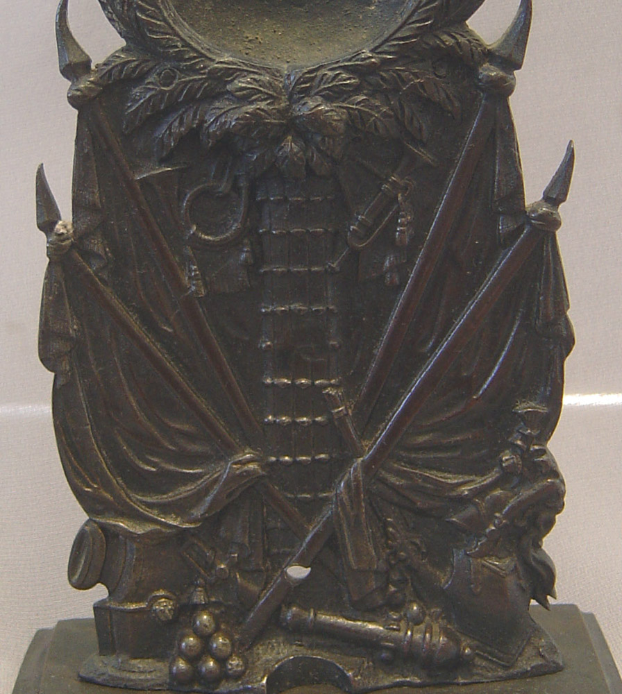 English Regency bronze watch stand as 