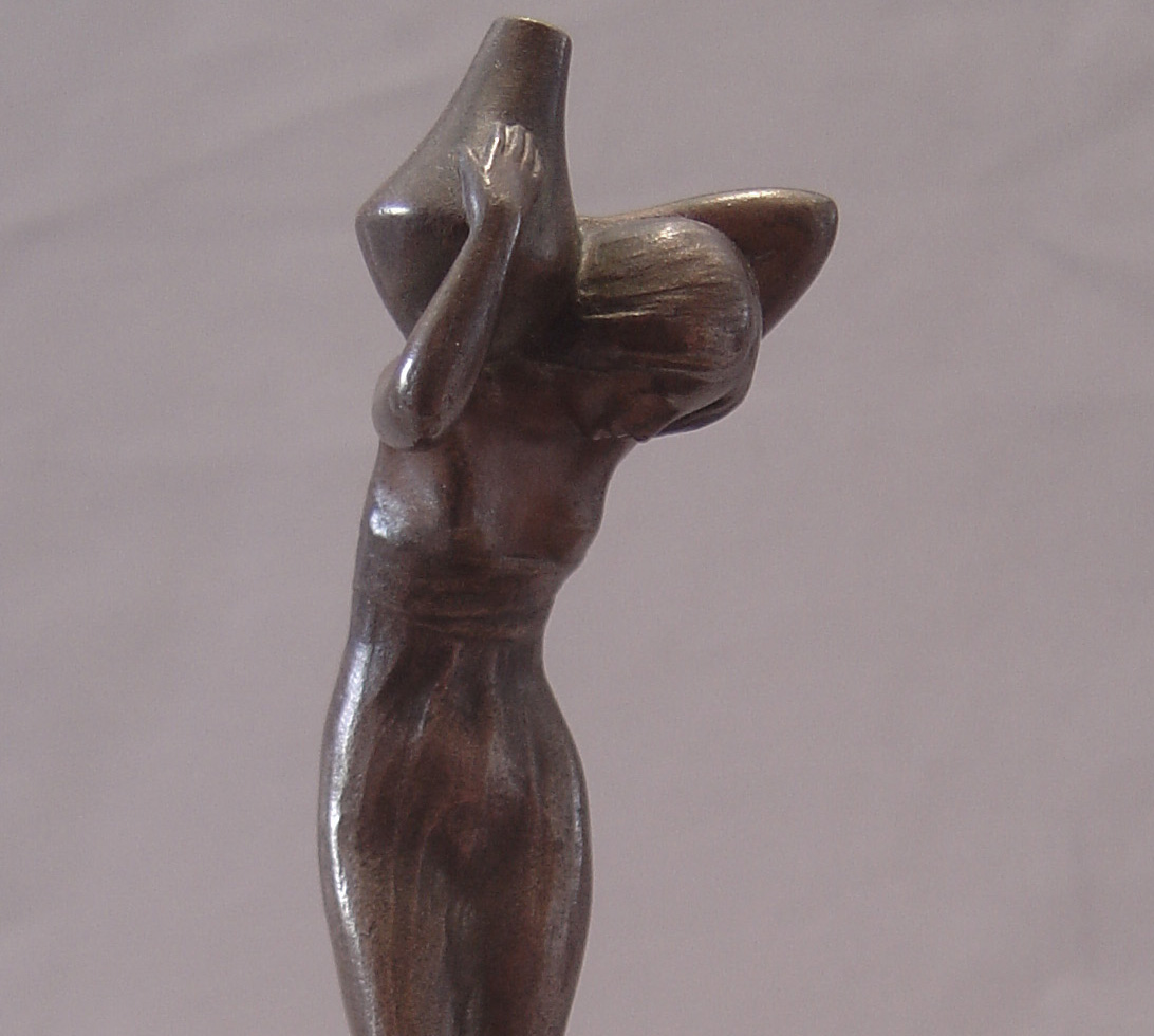 An Art Nouveau desk seal by Rubinstein.