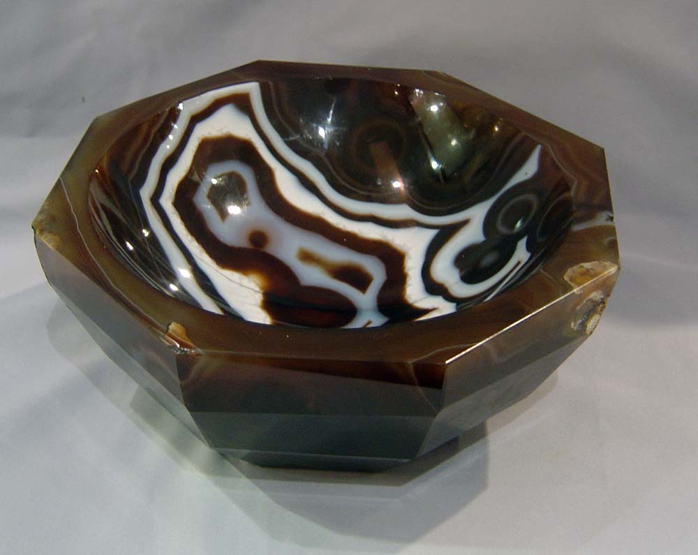 Large agate bowl