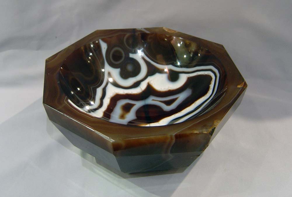 Large agate bowl