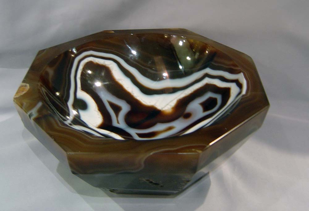 Large agate bowl