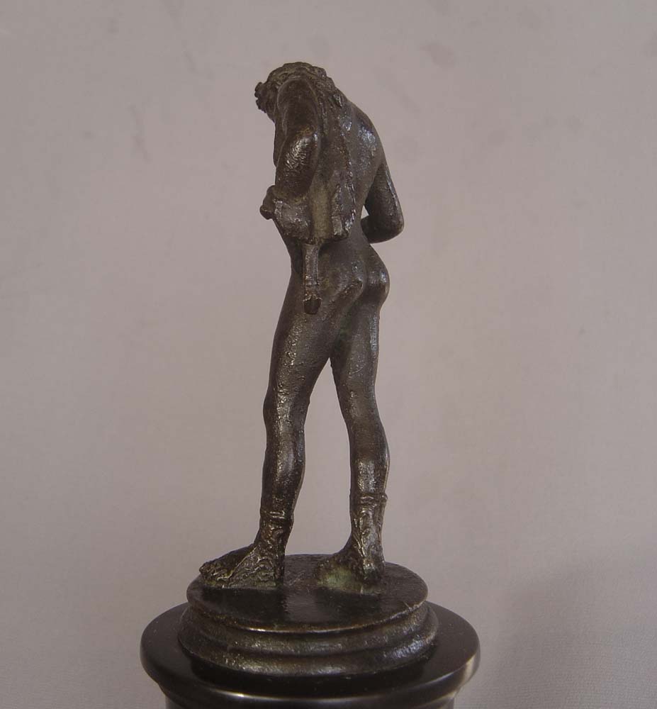 Antique Italian Grand Tour  bronze model of Narcissus, Neopolitan.
