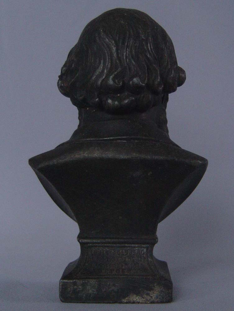 Antique bust of English Prime Minister Lord Salisbury.