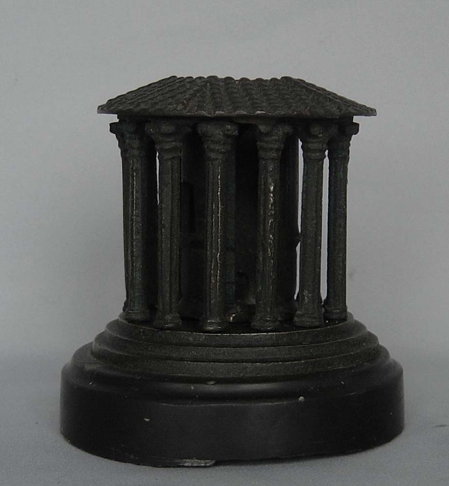 Antique Grand Tour model of the Temple of Vesta.