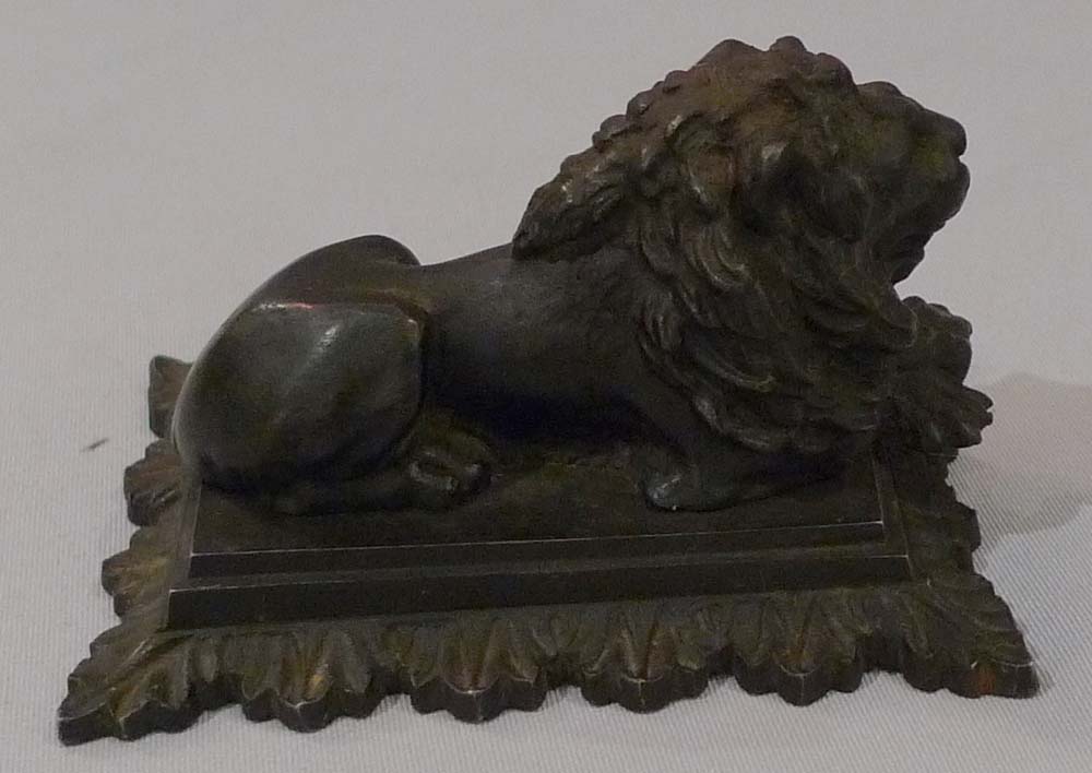 Antique Berlin ironwork Lion.