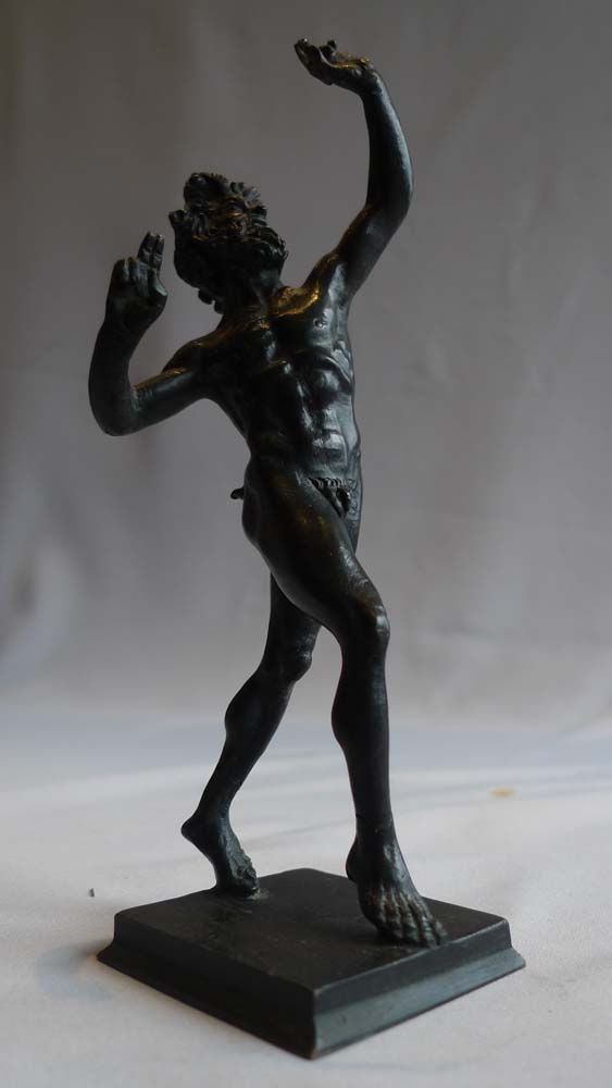Antique Grand Tour bronze of the Dancing Faun.