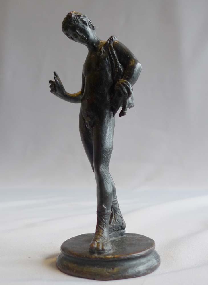 Grand Tour antique bronze of Narcissus.