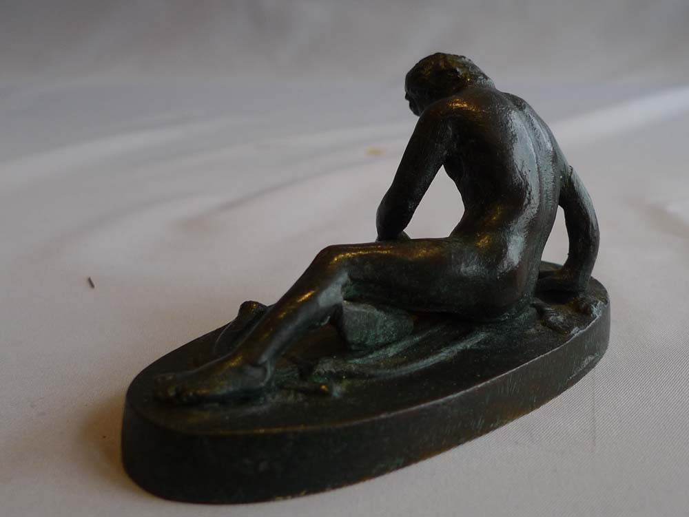 Antique Grand Tour bronze of Dying Gaul.