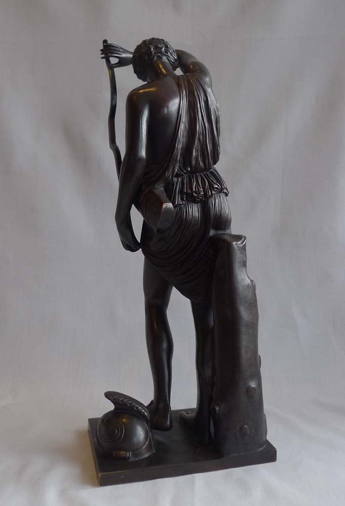 Antique bronze, Grand Tour French, after the antique, of the Amazon.