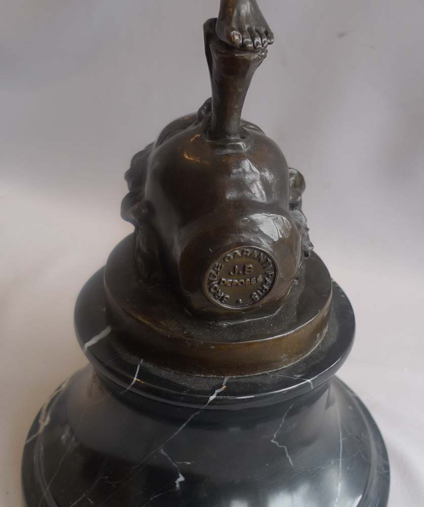 Antique bronze of Mercury after Gianbolognia, late 19th century.