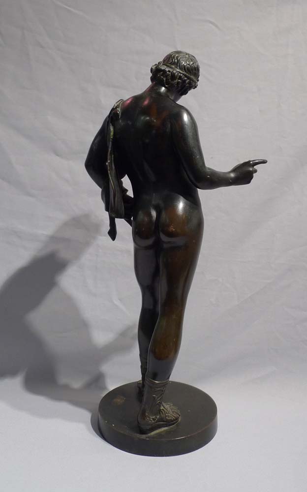 Grand Tour antique  bronze figure of Narcissus