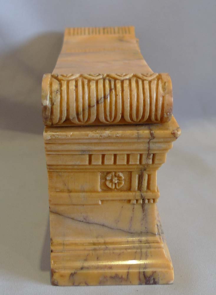 Grand Tour Italian antique of Skipio's tomb in Sienna marble