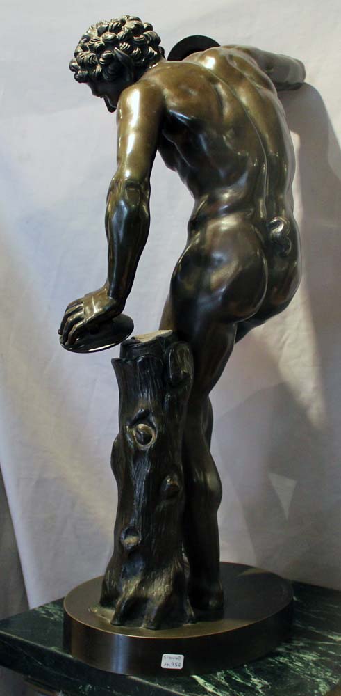 Antique Grand Tour bronze of the Dancing Faun.