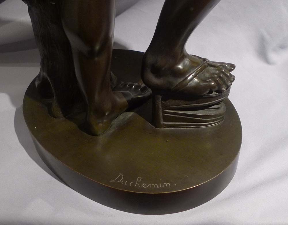 Antique Grand Tour bronze of the Dancing Faun.