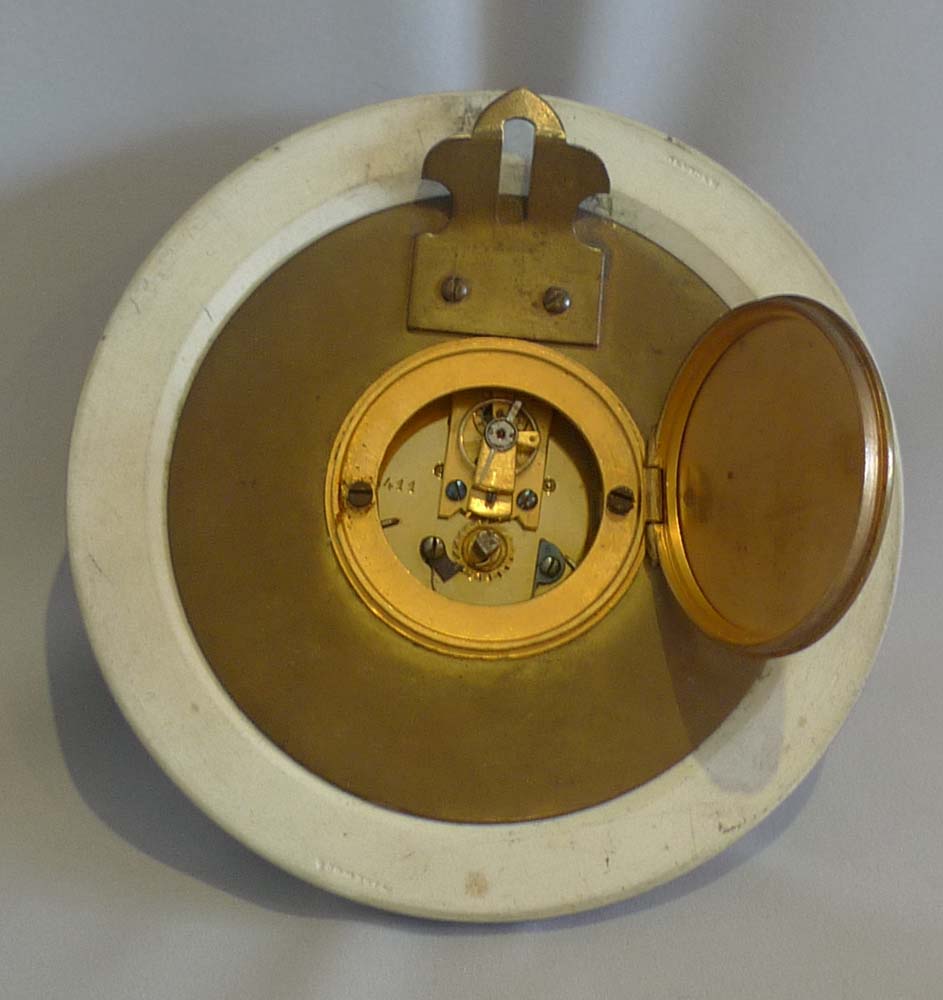 Antique Wedgwood wall clock with brilliants.