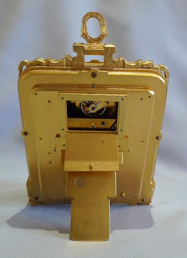 Important pre numbered Thomas Cole calendar clock.