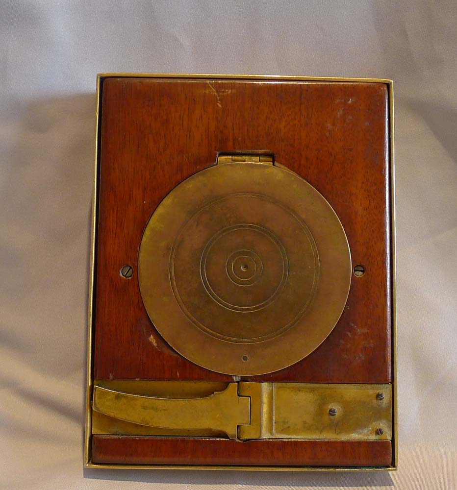 A fine antique English Edwardian shagreen and gilt bronze strut clock.