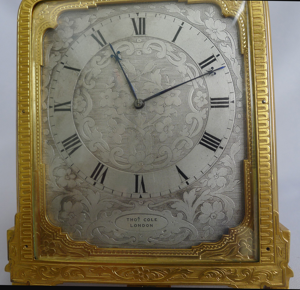 Antique Thomas Cole Strut Clock no. 1523