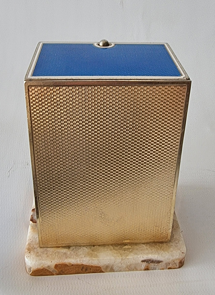 Silver gilt miniature Guilloche Carriage Clock with repeater, alarm and Petite Sonniere by Leroy