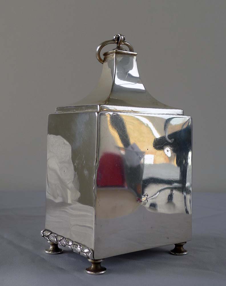 Antique tortoiseshell and silver pique mantel clock by the celebrated William Comyns.