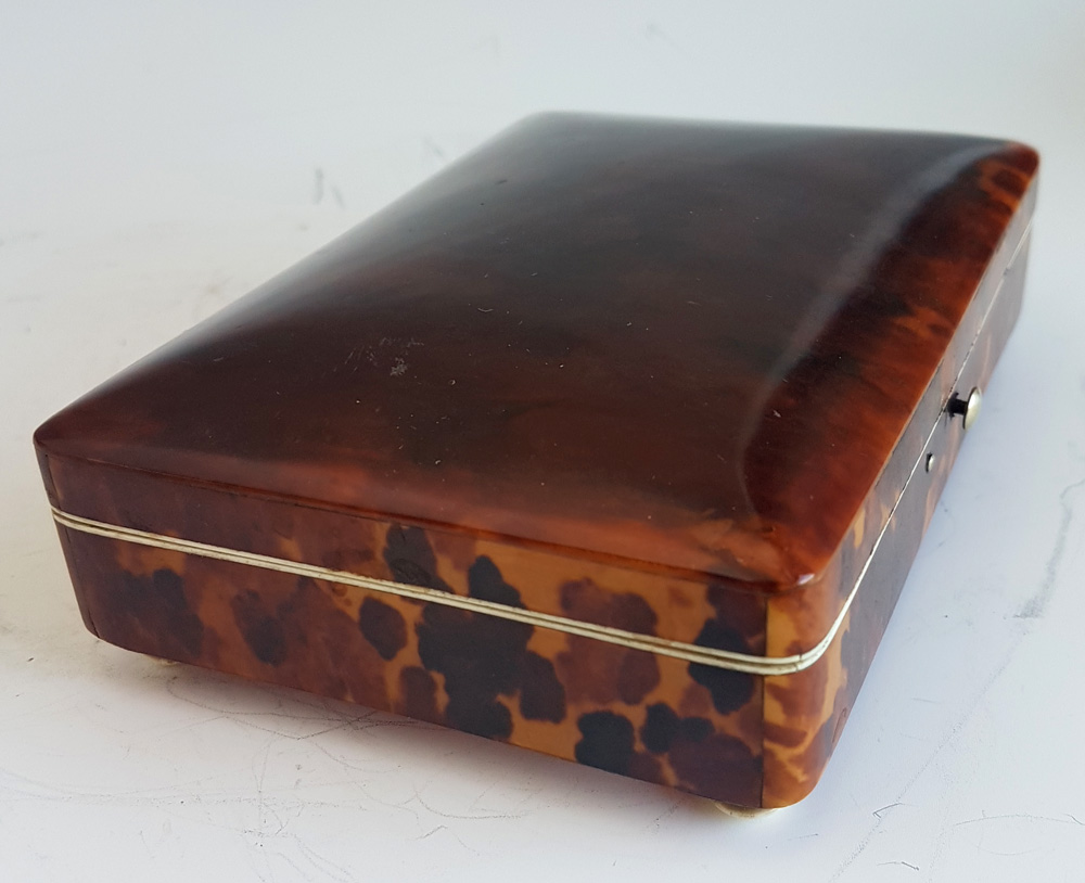 Antique Tortoiseshell and ivory Box