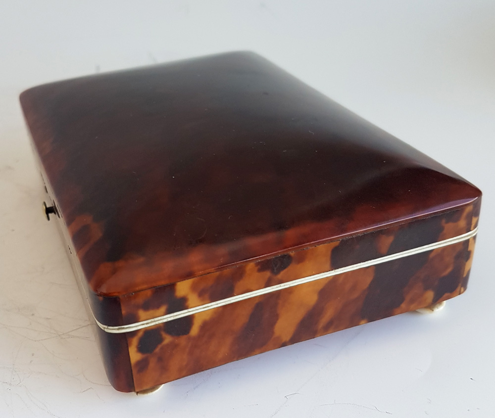 Antique Tortoiseshell and ivory Box