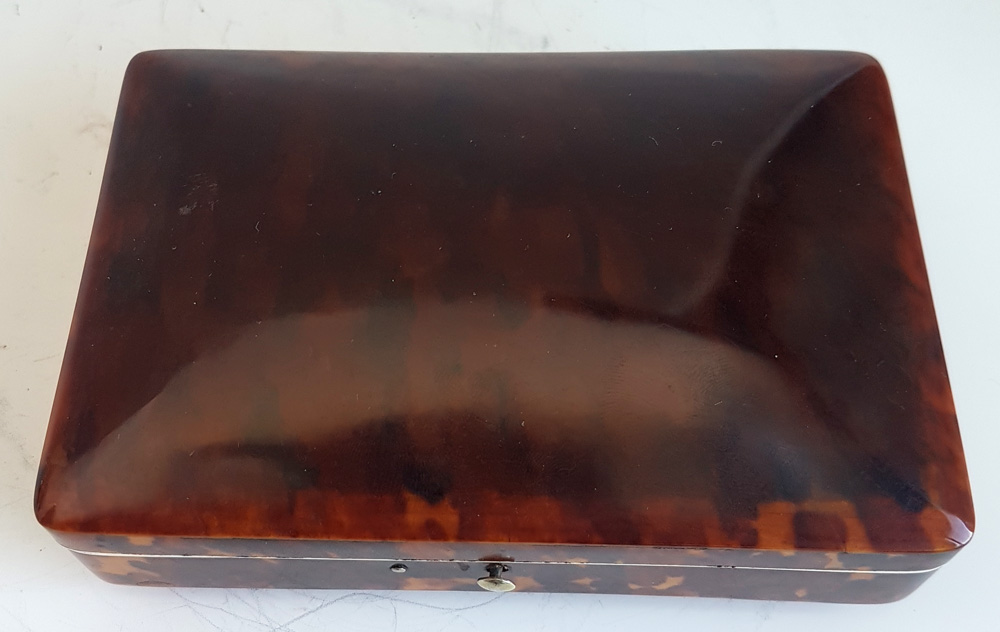 Antique Tortoiseshell and ivory Box