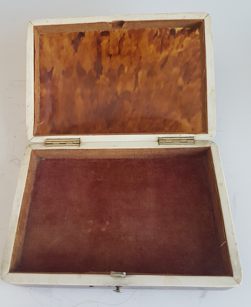 Antique Tortoiseshell and ivory Box