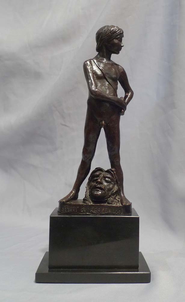 Bronze by Enzo Plazotta titled 