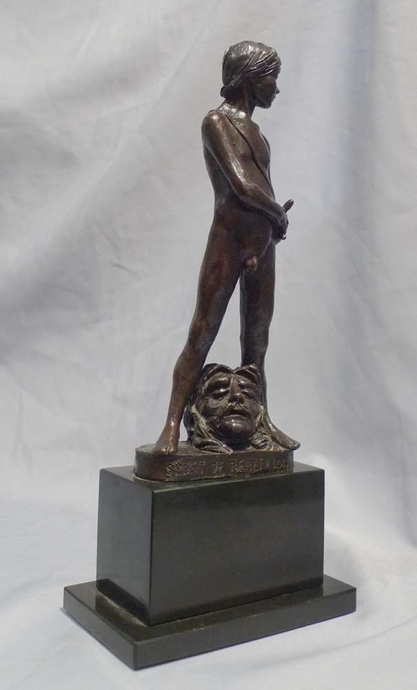 Bronze by Enzo Plazotta titled 