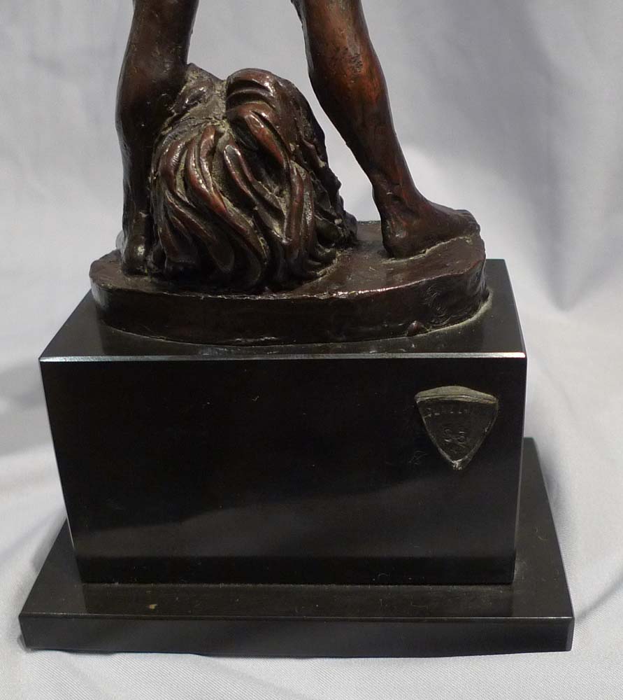 Bronze by Enzo Plazotta titled 