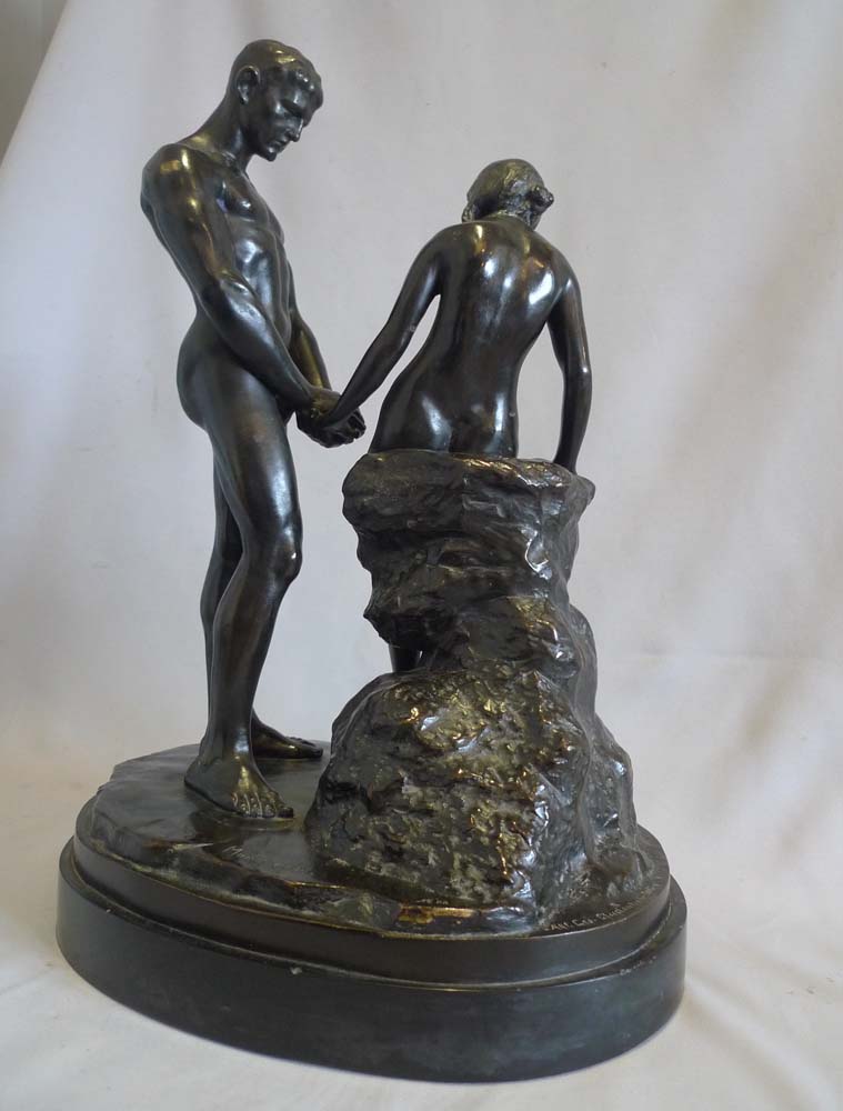 German bronze of 