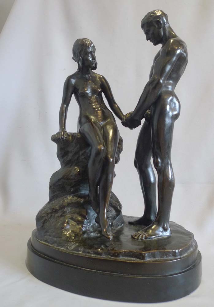 German bronze of 
