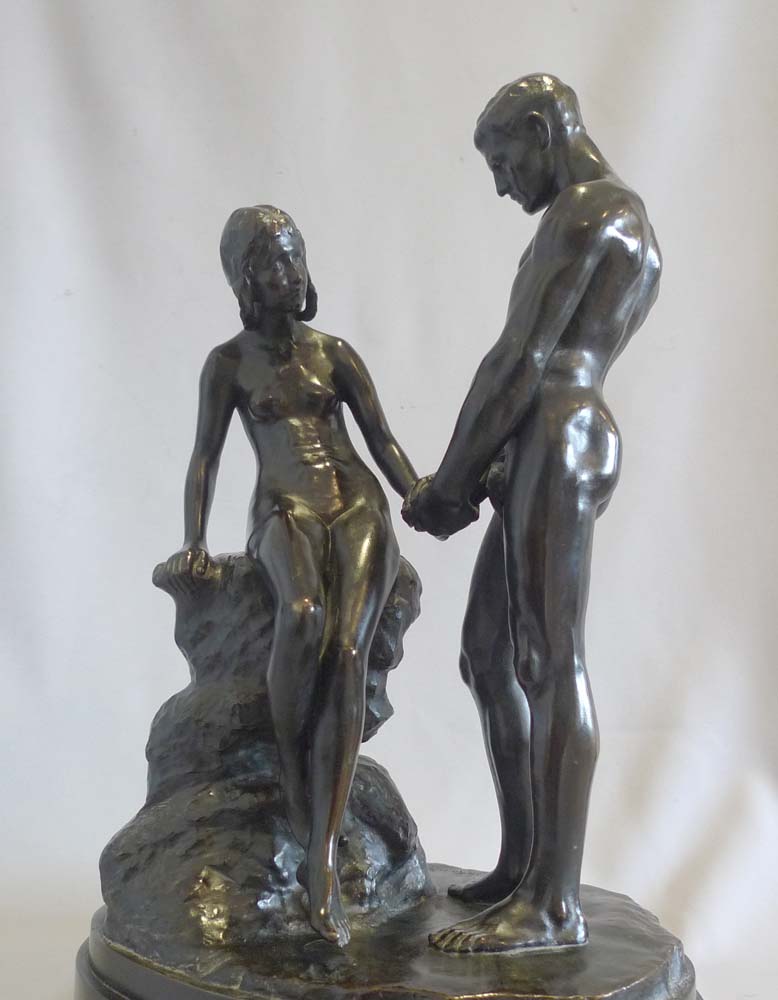 German bronze of 