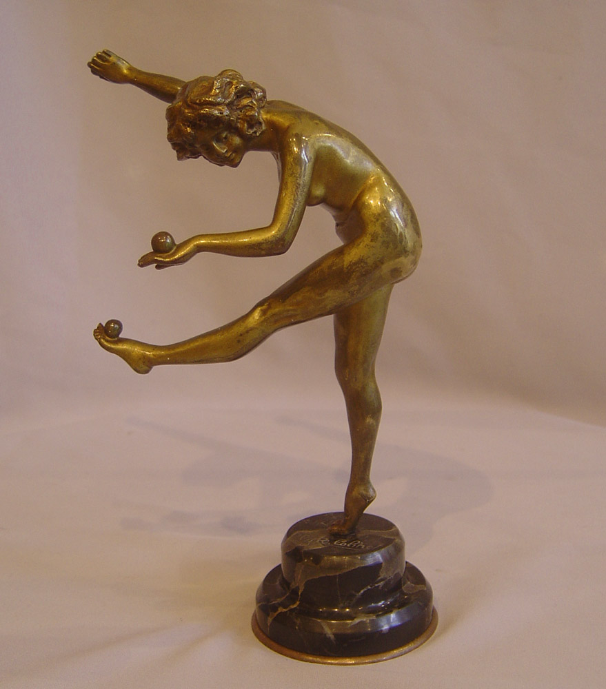 Art Deco Colinet bronze of 