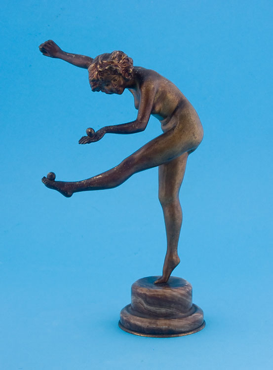 Art deco bronze of 