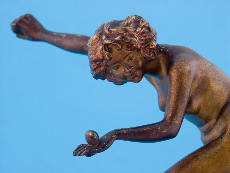 Art deco bronze of 