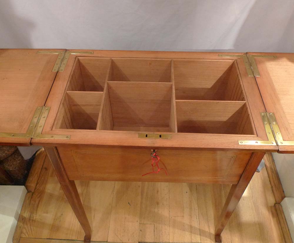 Exceptional boulle topped humidor.