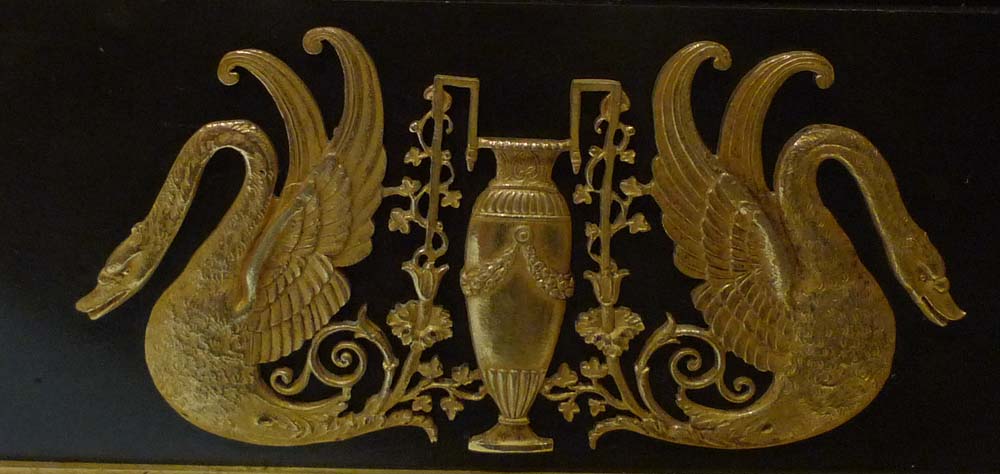 French antique mantel clock of Empire period of 