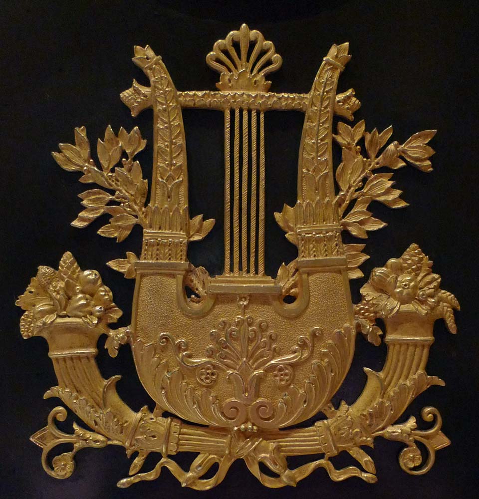 French antique mantel clock of Empire period of 