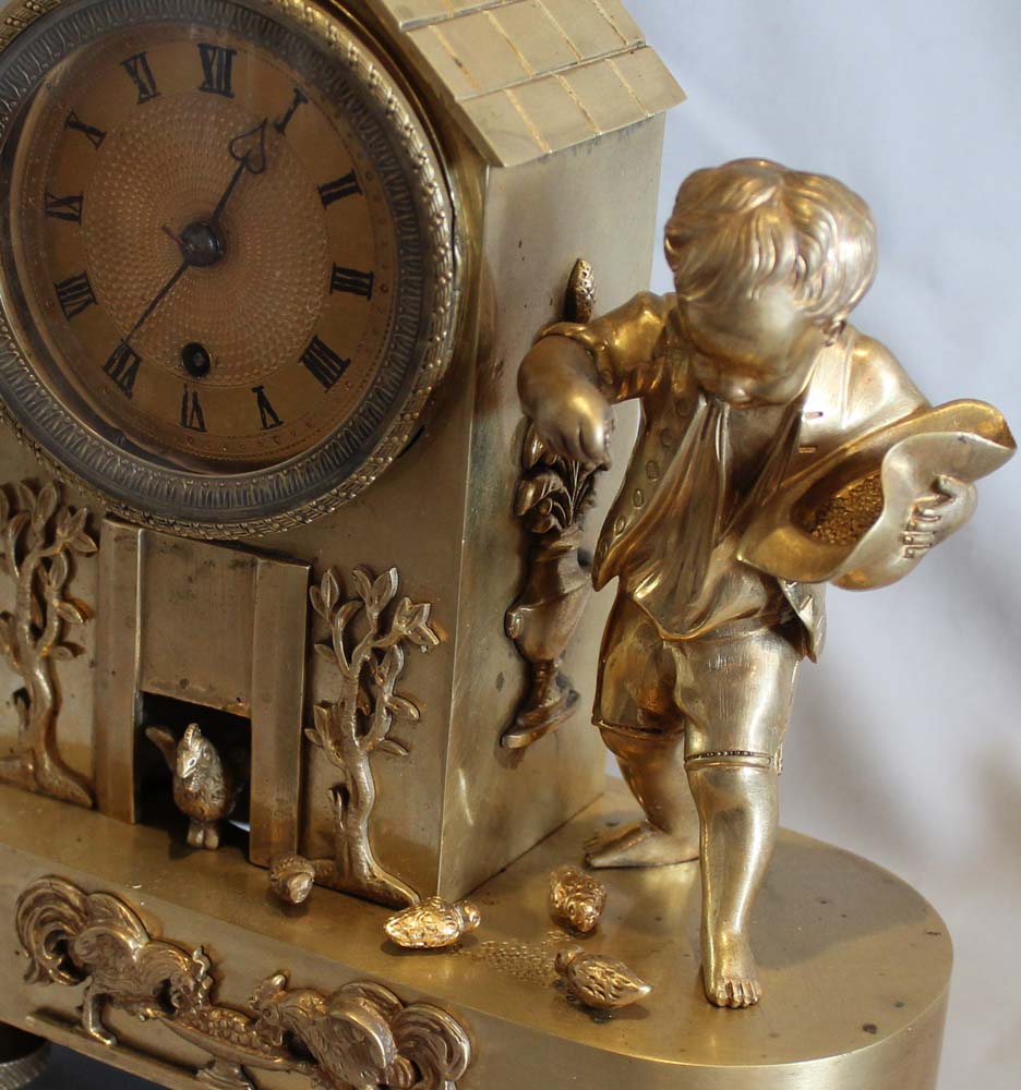  Antique English Regency bronze Arcadian 