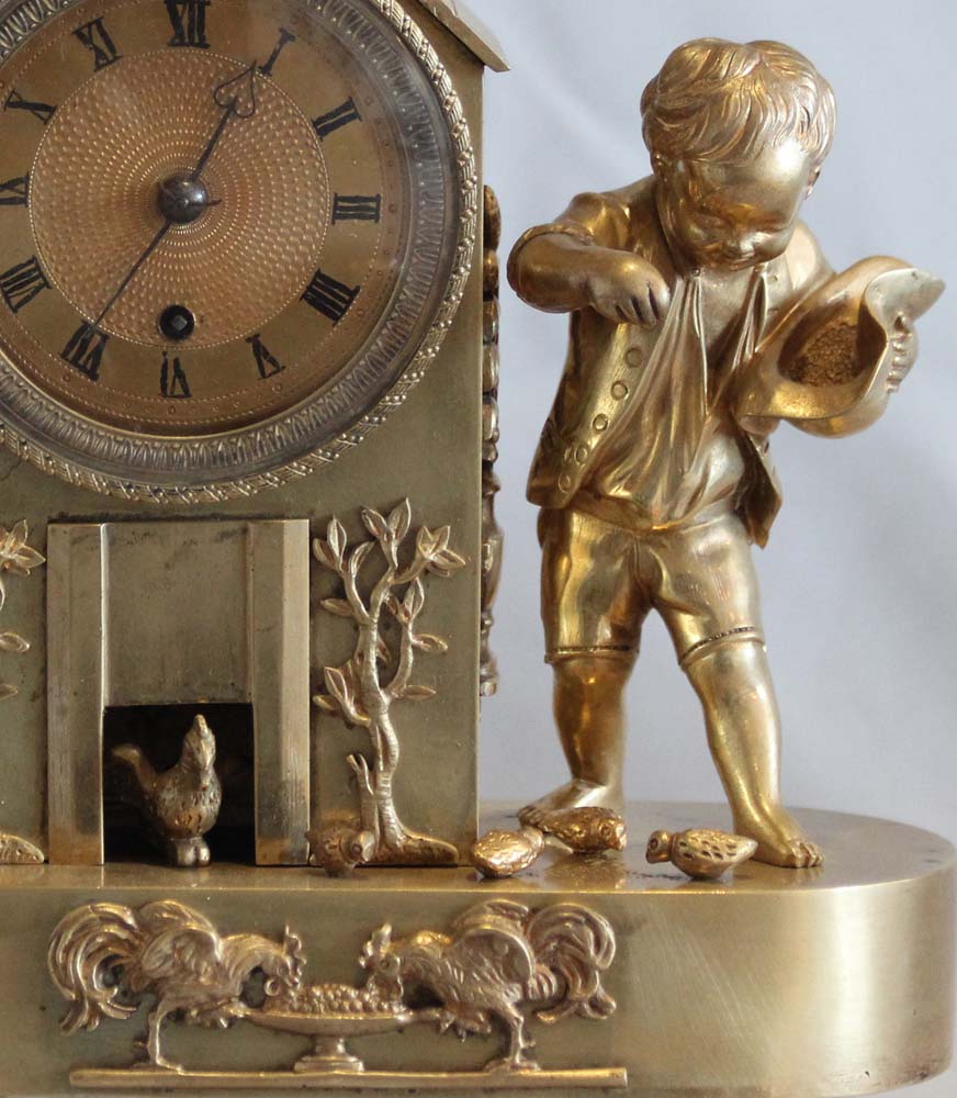  Antique English Regency bronze Arcadian 