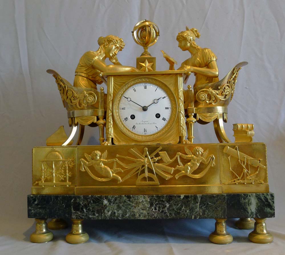 Antique French Empire clock 