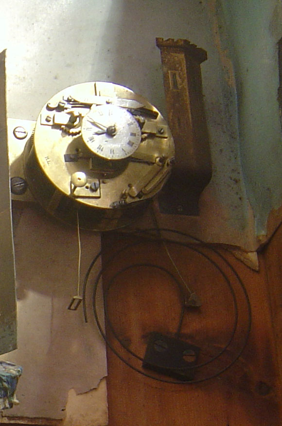 Automaton and  musical picture  clock by Cailly and Hnry Mark Paris