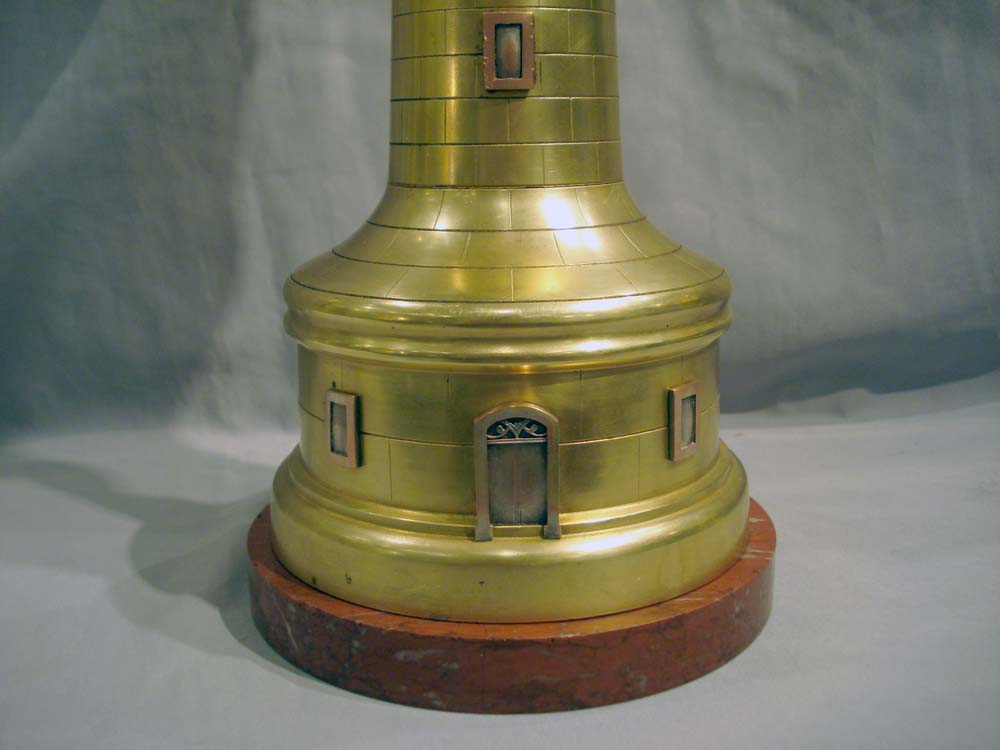 Antique Lighthouse Industrial automaton and weather station clock by Guilmet.